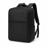 Black 40 x 30 x 20 cm carry-on cabin backpack front view