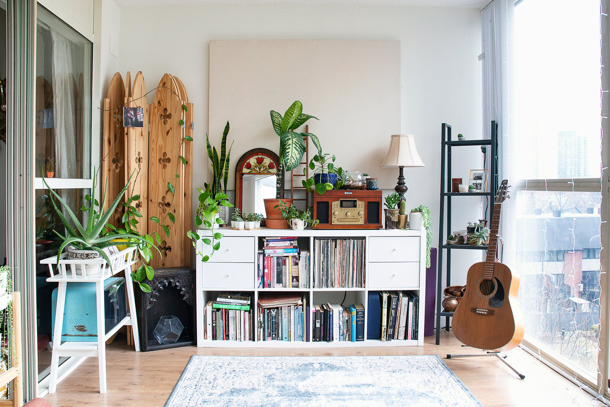 Calm organised home with practical everyday essentials